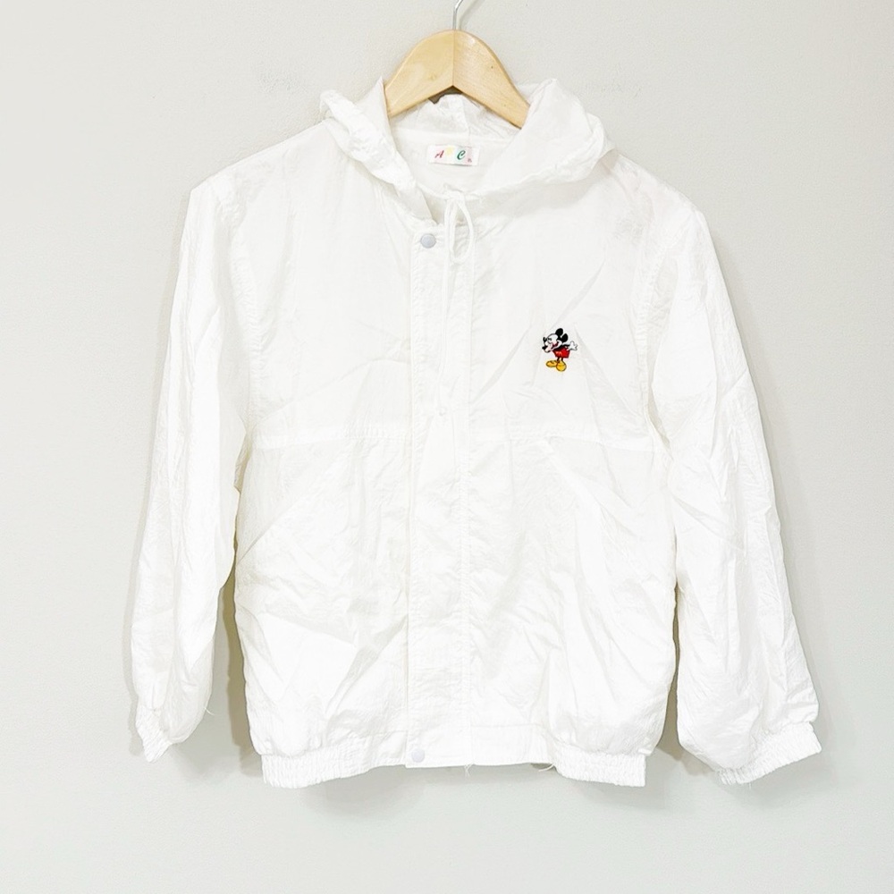 ABC Vintage Mickey Mouse Jacket With Hood Disney Size Small
